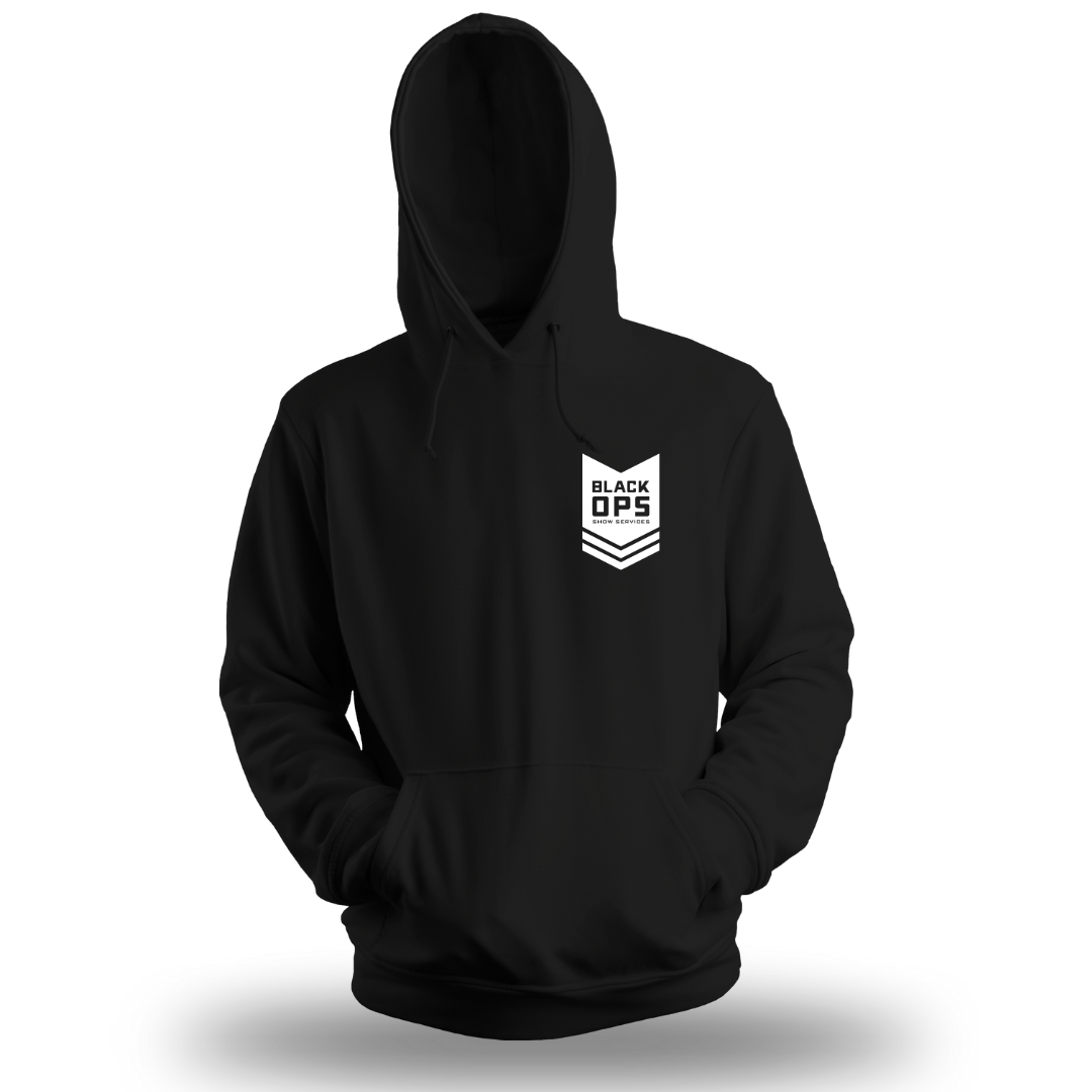 Black OPS Show Services Rank Badge Hoodie