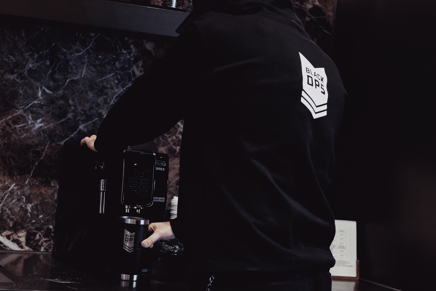 Black OPS Show Services Rank Badge Hoodie