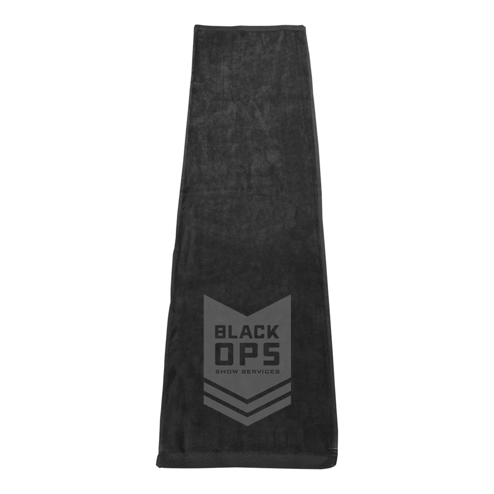 Black OPS Show Services Rank Badge Hand Towel