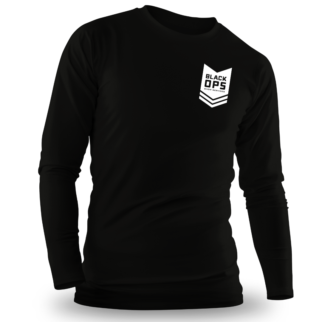 Black OPS Show Services Rank Badge Long Sleeve