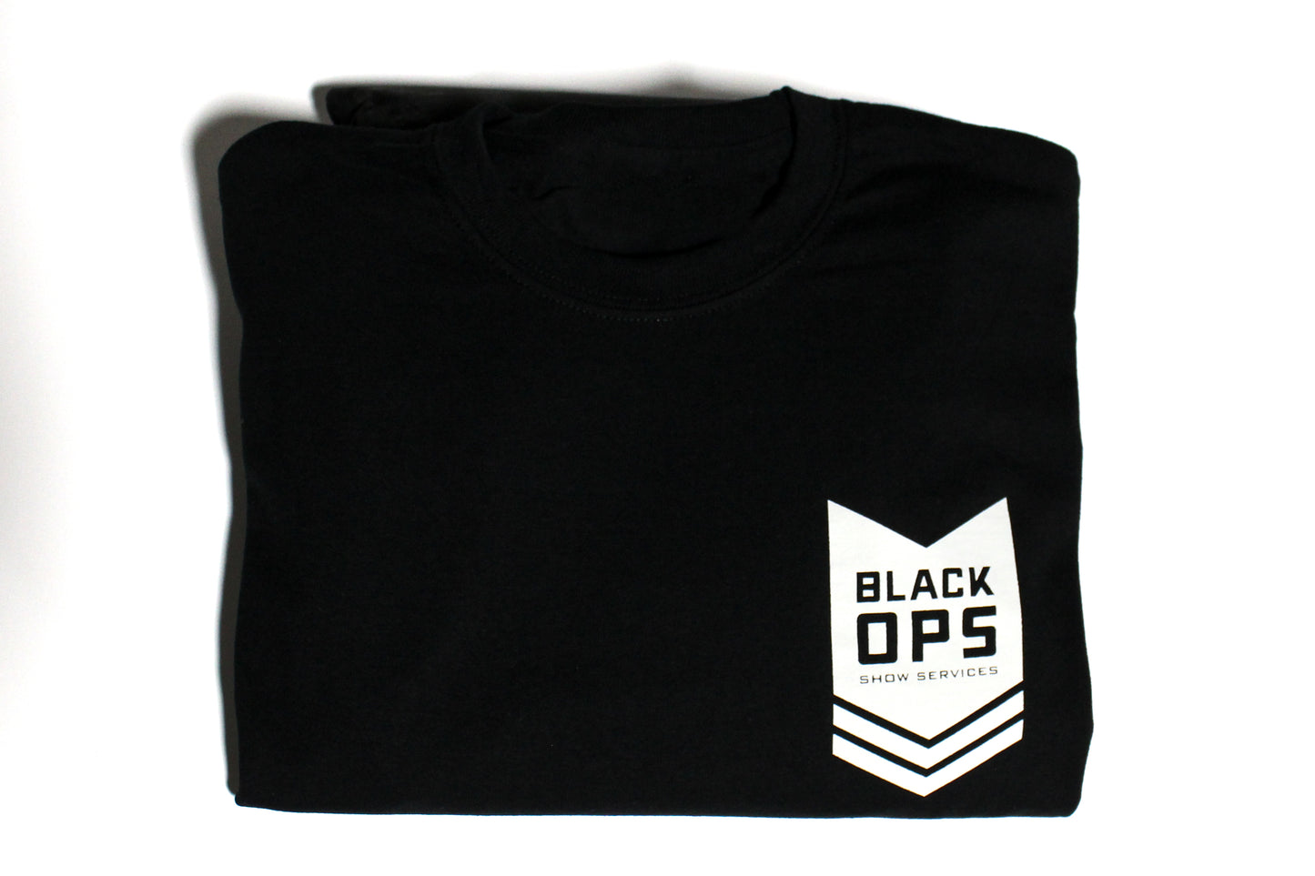 Black OPS Show Services Rank Badge T-Shirt