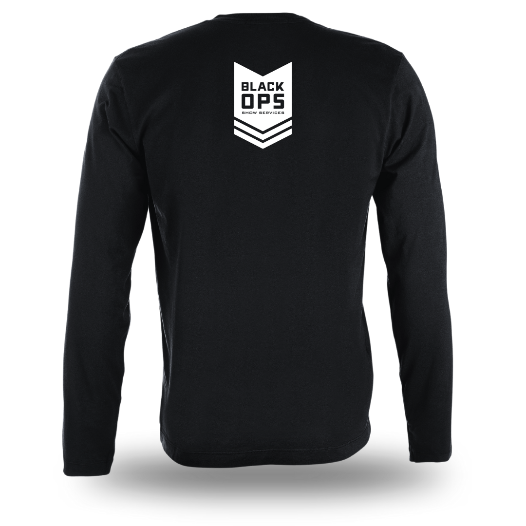 Black OPS Show Services Rank Badge Long Sleeve